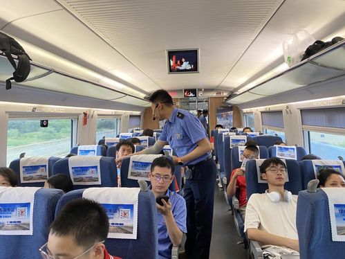 宿松縣高鐵站綜合管理服務中心開展科普教育體驗活動，開啟高鐵魅力之旅